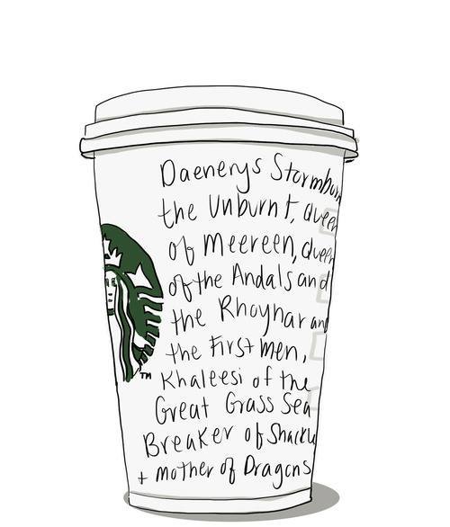500x586 Danery Targaryen's Starbucks Cup Fun