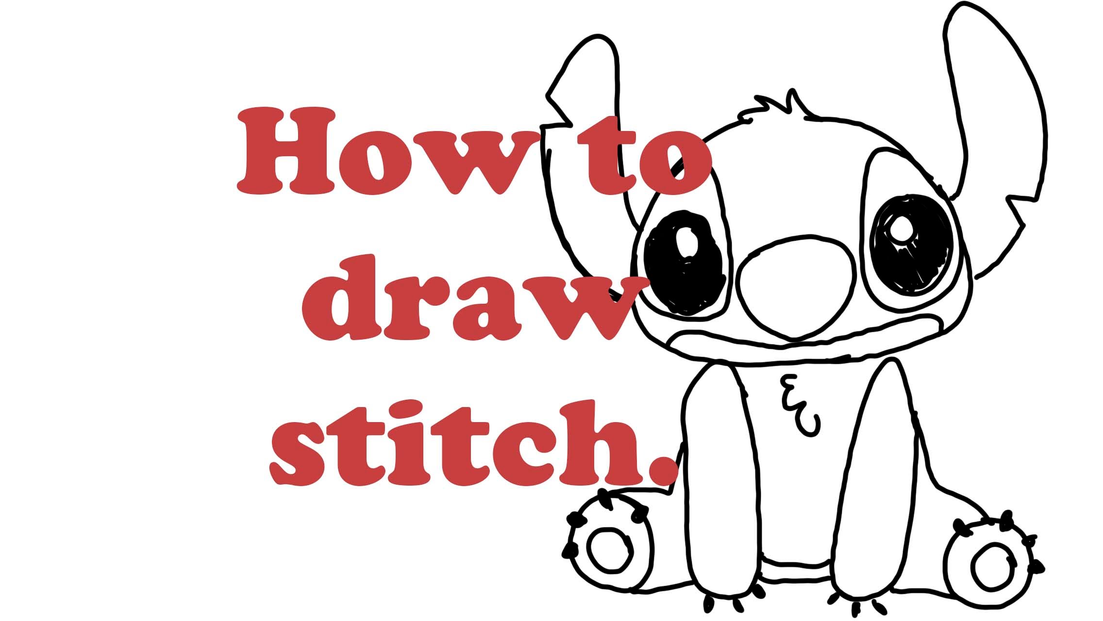 2272x1280 How To Draw Stitch