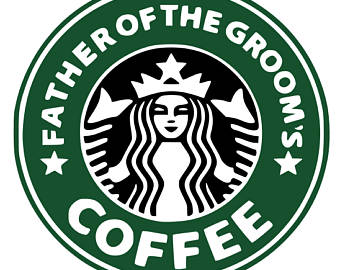 340x270 Svg, Bridesmaid Coffee, Starbucks Logo, Wedding Starbucks Logo
