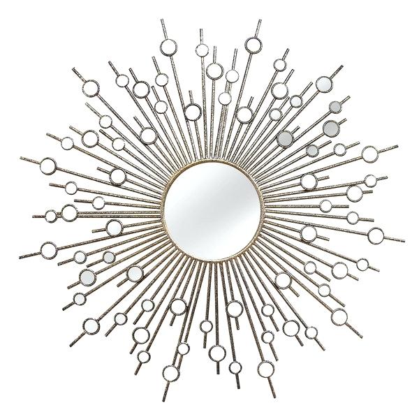600x600 Wall Decor Minimalist Sunburst Mirrors With Gold Mirror Starburst