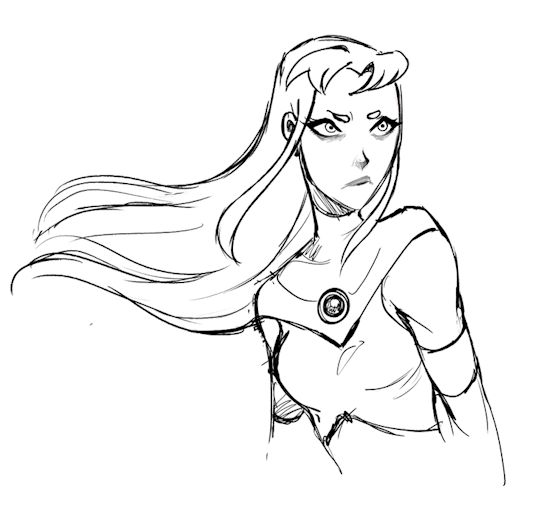 Starfire Drawing