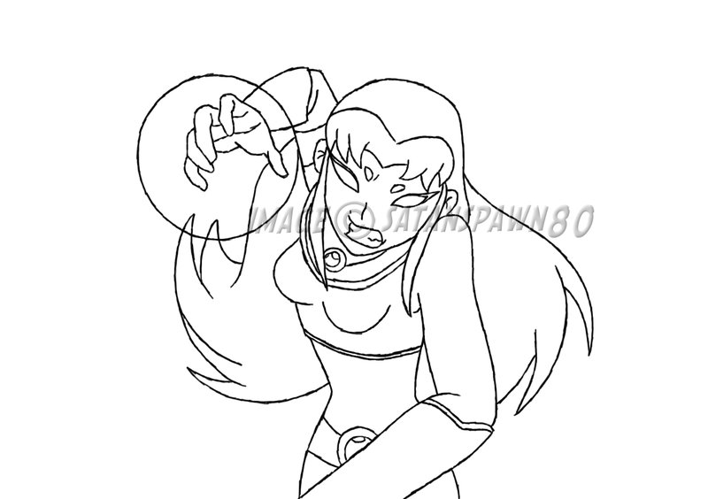 800x564 Starfire 2 Sketch By Satanspawn80