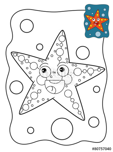 373x500 Cartoon Coral Reef Animal