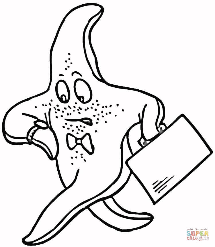 750x862 Starfish Coloring Pages Free Coloring Pages Starfish Colouring