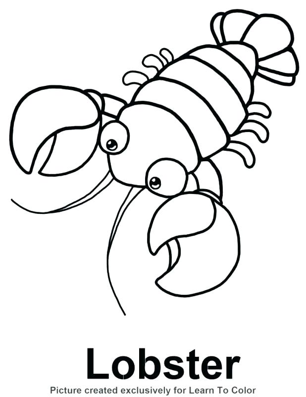 618x800 Lovely Lobster Coloring Pages Kids Page Trap Starfish Excellent