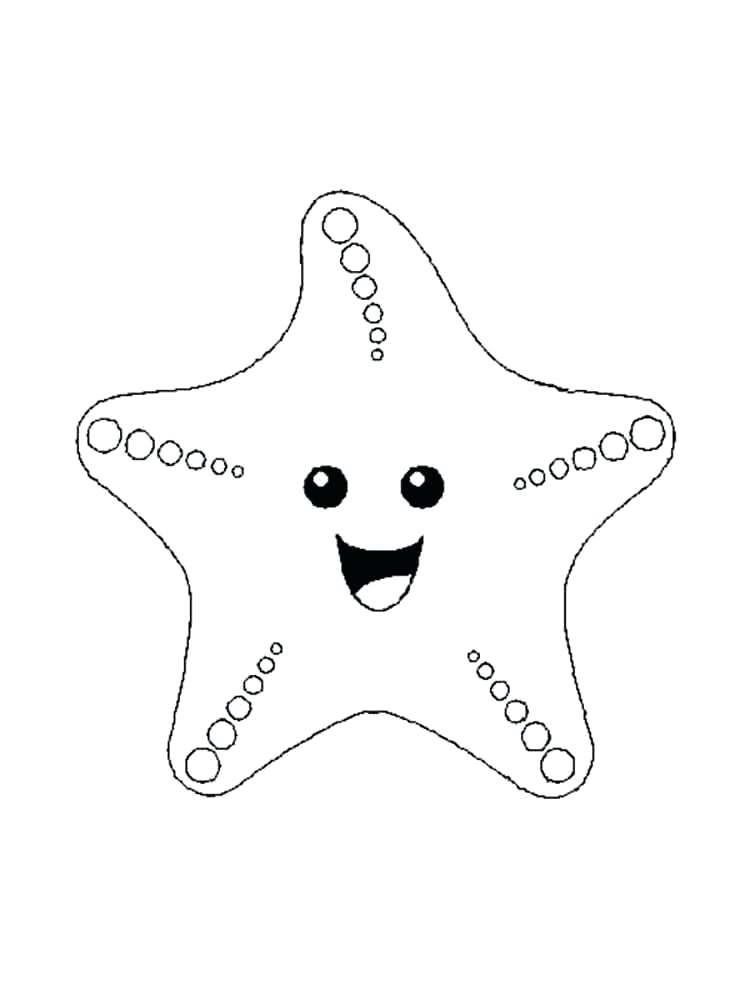 750x1000 Here Are Starfish Coloring Pages Pictures Sea Star Coloring Page