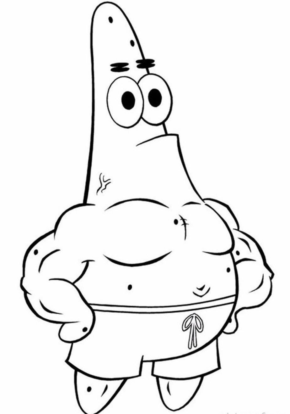 924x1316 Patrick Coloring Pages