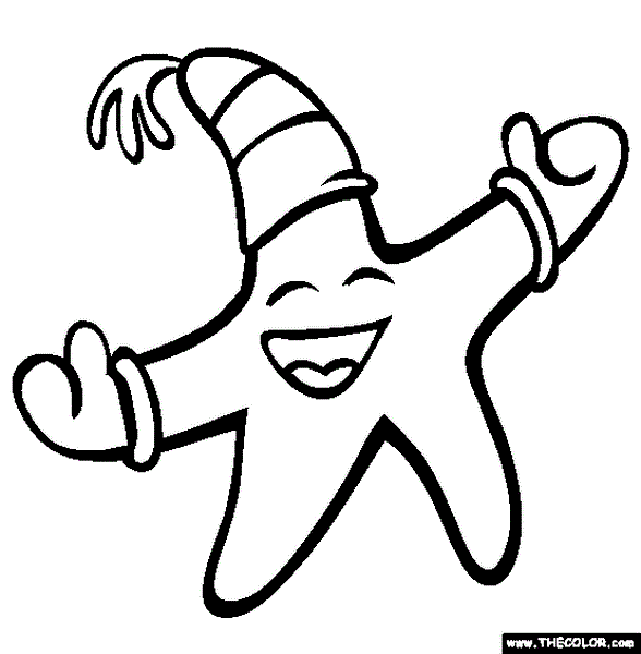 588x600 Starfish Coloring Pages Nice Coloring Pages For Kids