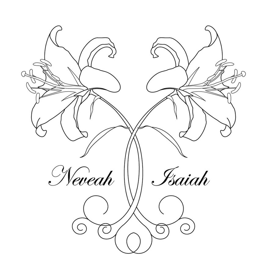 874x914 Stargazer Lily Tattoo Design By Fighttheassimilation