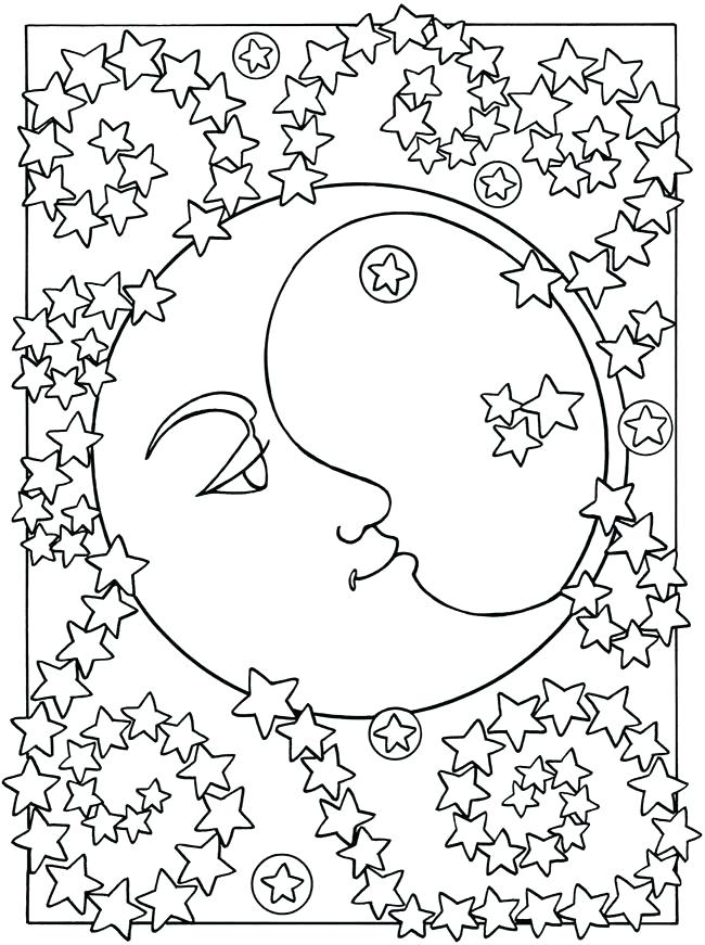 650x871 Sun Moon Earth Coloring Pages And Drawing G Best Coloring Disney