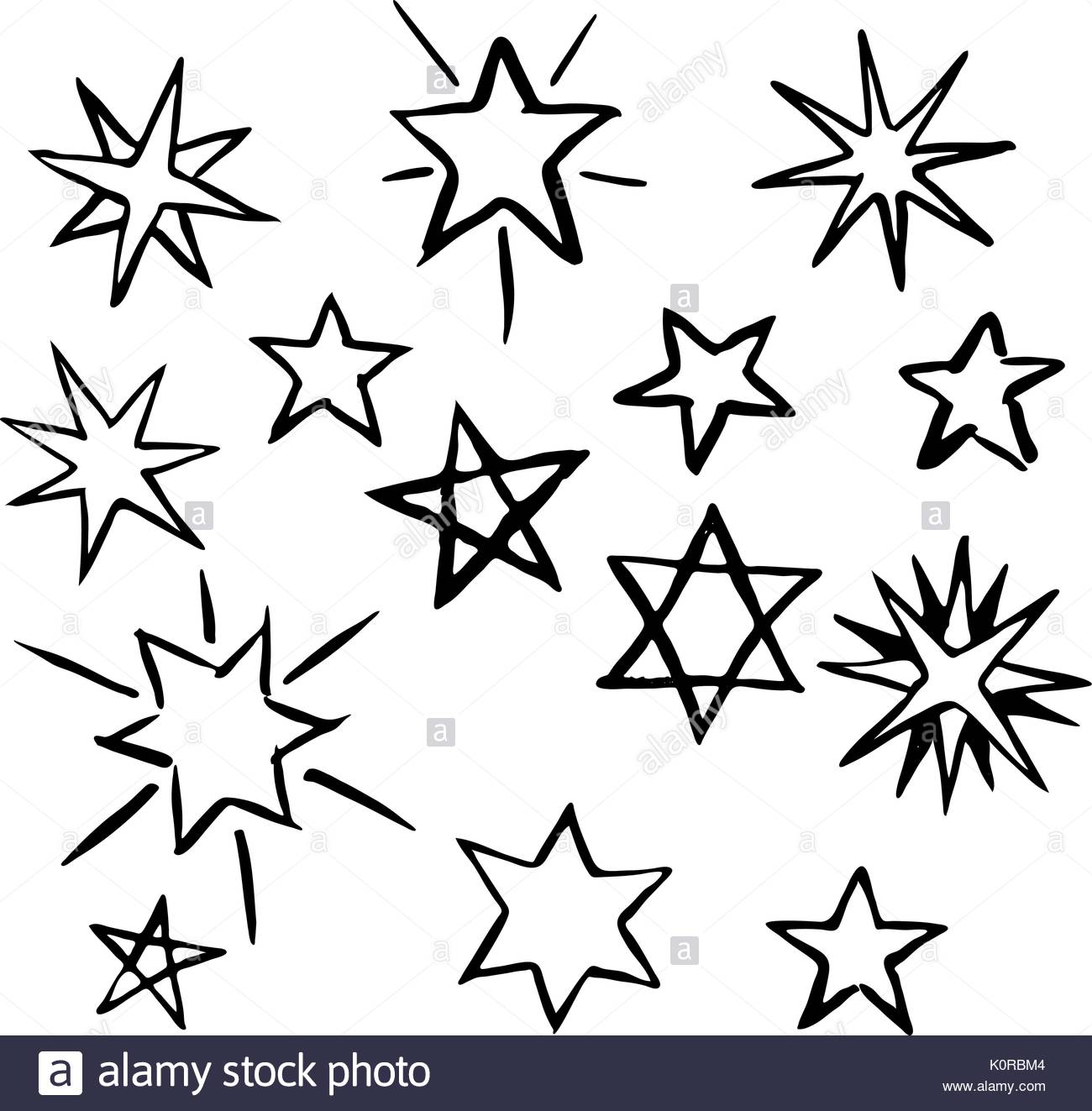 1300x1323 Space Stars Doodle Drawing Image Stock Photos Amp Space Stars Doodle