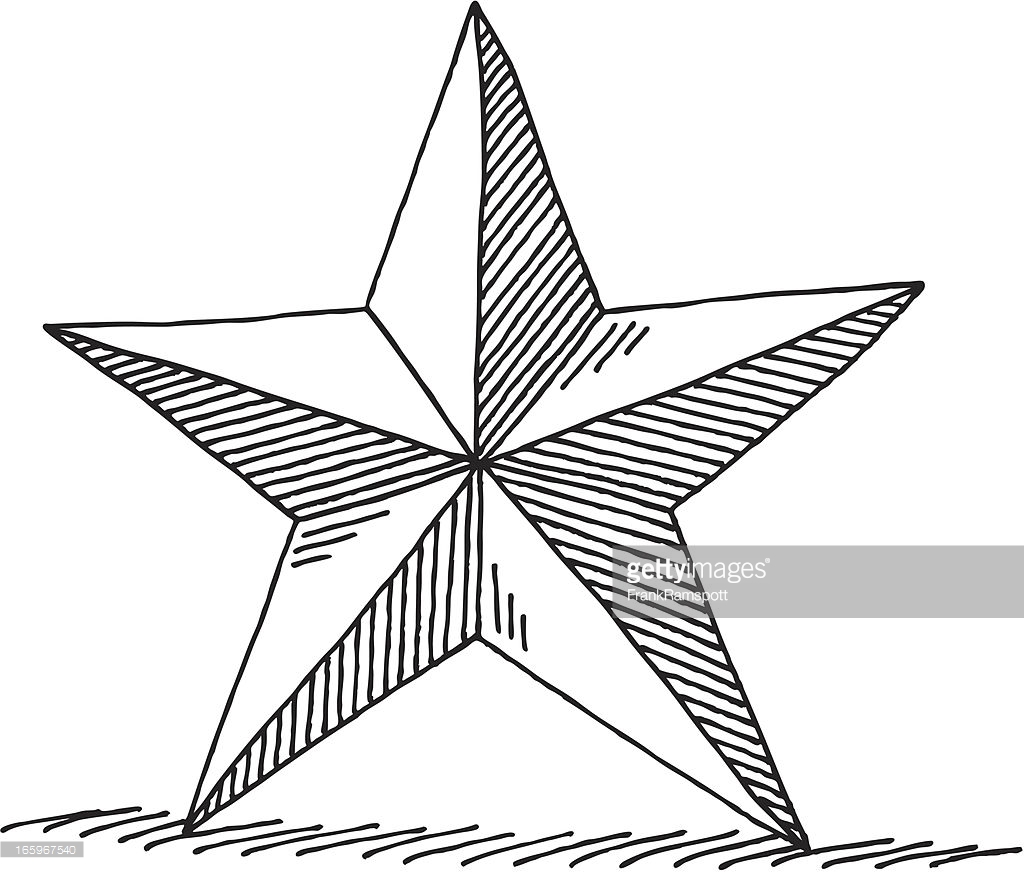 1024x872 Drawn Stars Draw