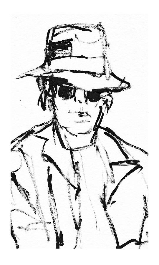 540x900 Neil Young Drawing By Samuel Zylstra