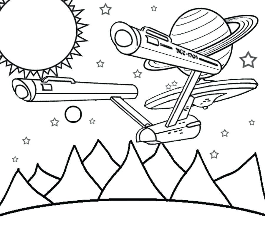 900x800 Coloring Pages Star Star Trek Coloring Pages Age Pictures Print