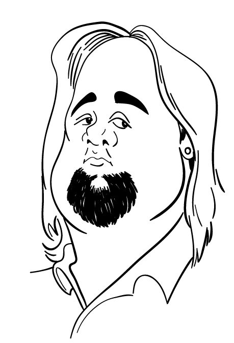 459x673 Tony Calabro Illustration Pawn Stars Line Drawings