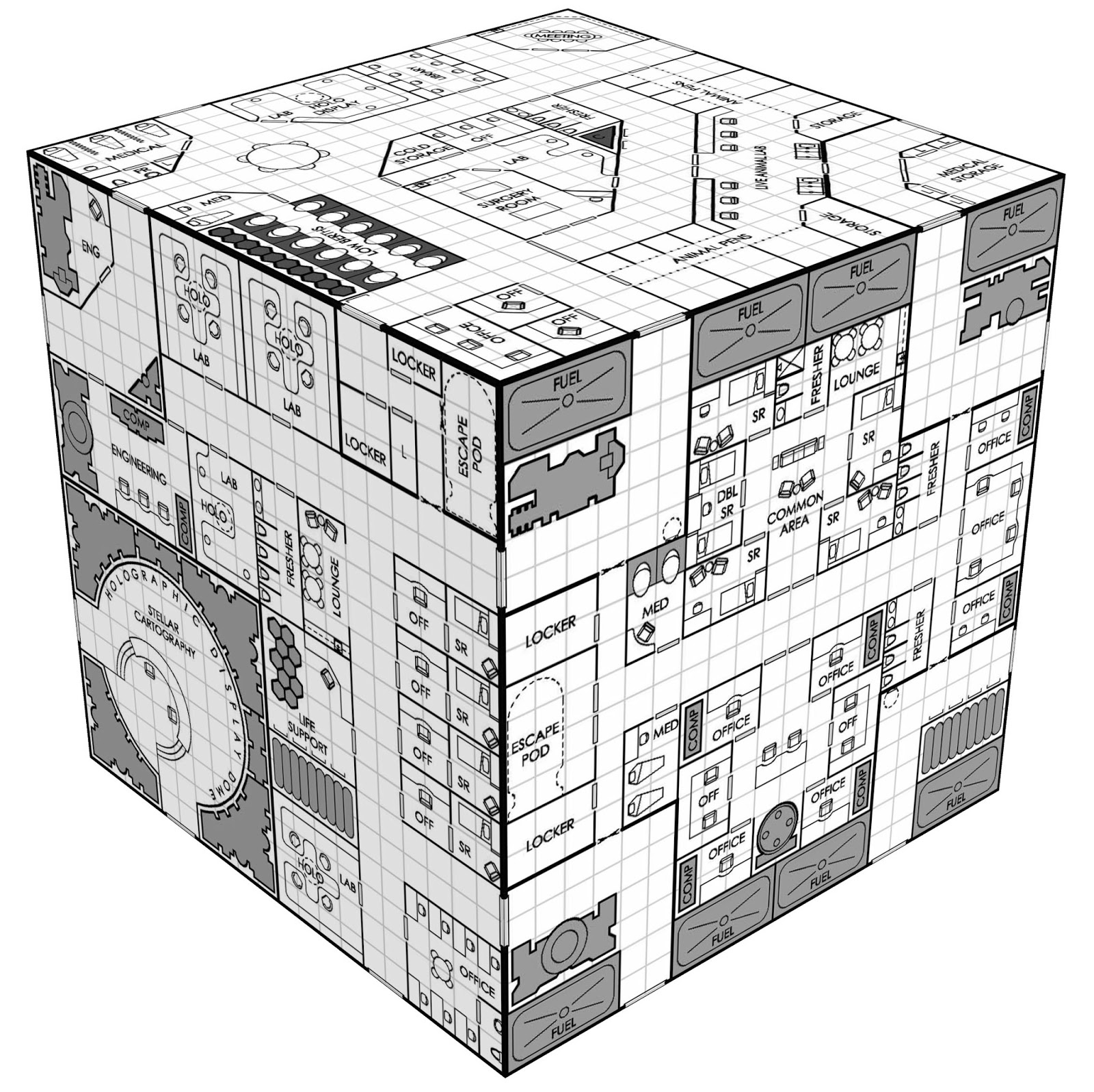 1600x1597 Yet Another Traveller Blog Starship Geomorph Cube