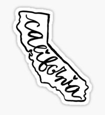 210x230 California Drawing Stickers Redbubble