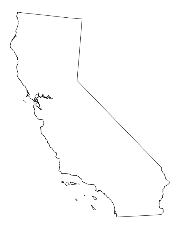 612x792 Best Photos Of Template Of States Shapes