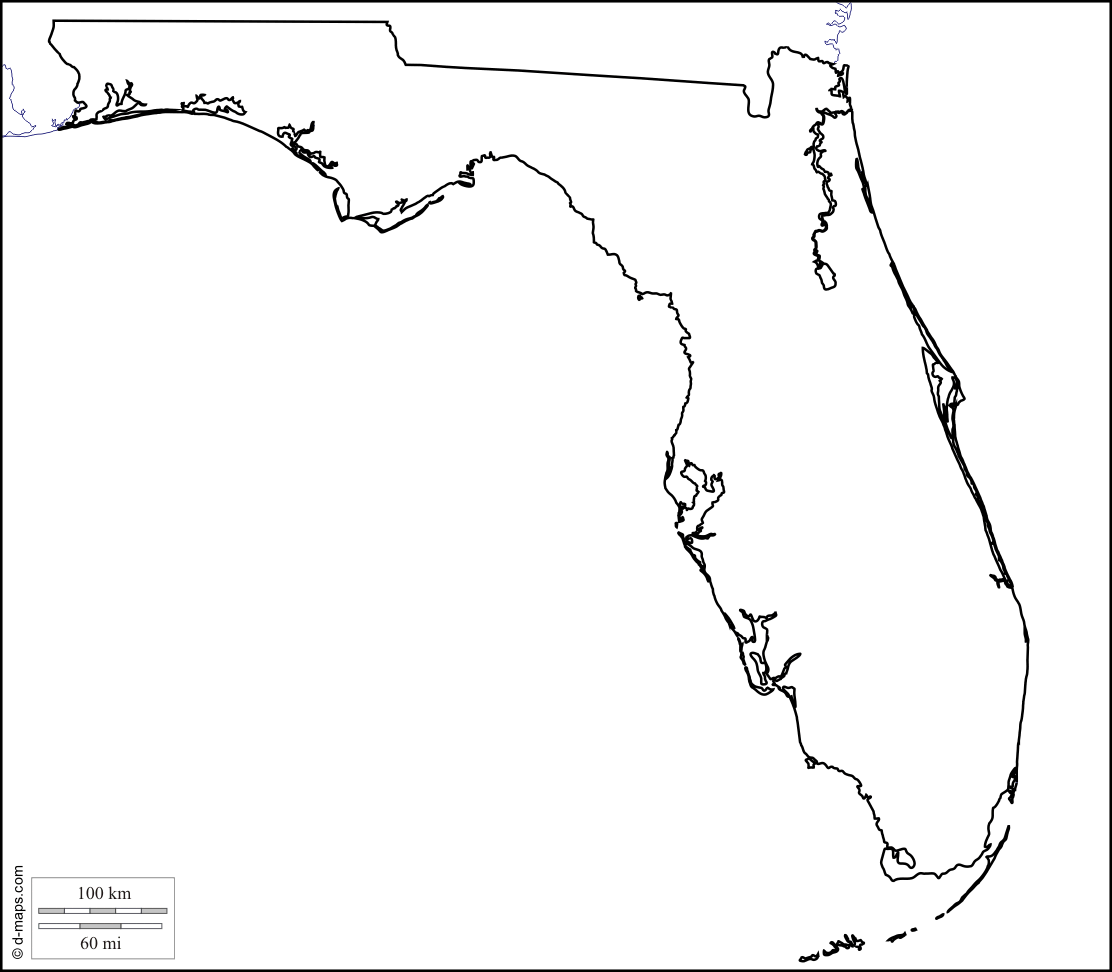 1112x972 Florida Free Maps, Free Blank Maps, Free Outline Maps, Free Base Maps