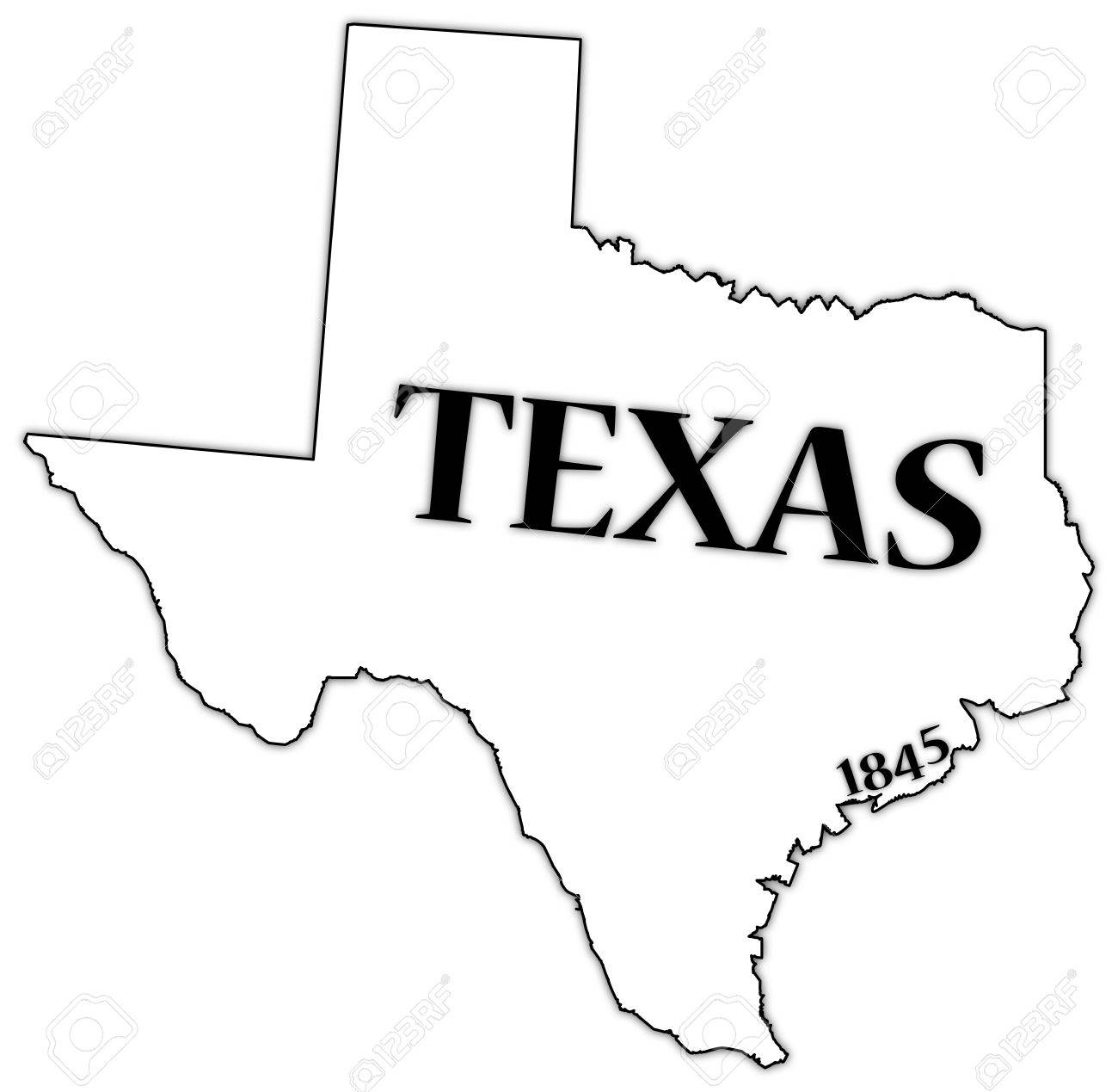 1300x1269 Texas State And Date Royalty Free Cliparts, Vectors, And Stock