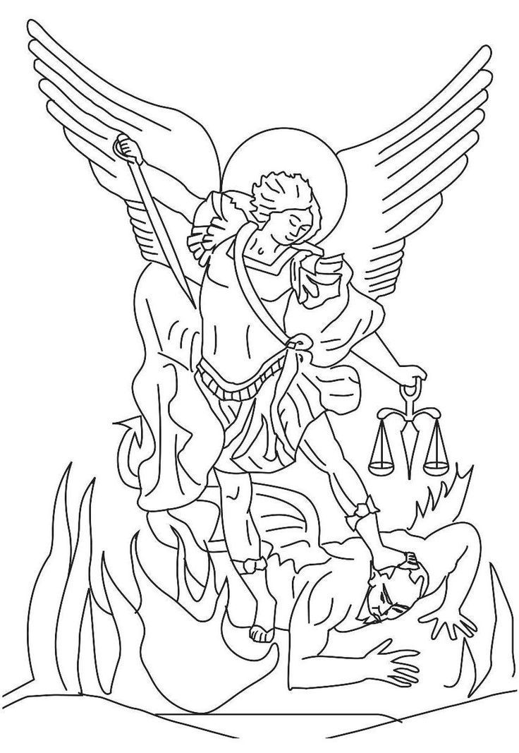 736x1067 Image Result For St Michael Statue Tattoo Drawing Tattoos