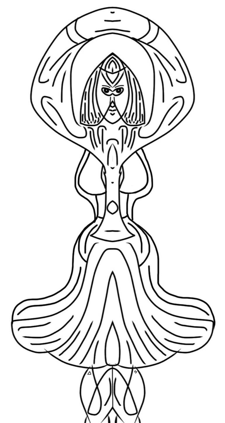 770x1448 Saatchi Art A Musical ,spinning Statue Drawing By David John