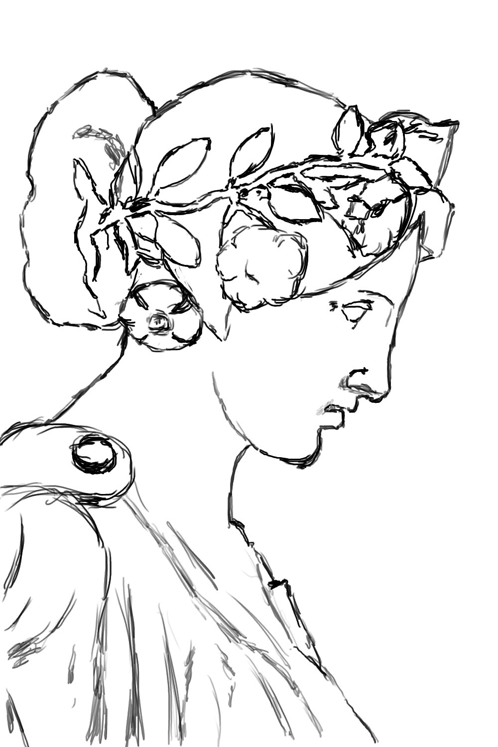 1000x1500 Statue, Work In Progress E. Bob Wright