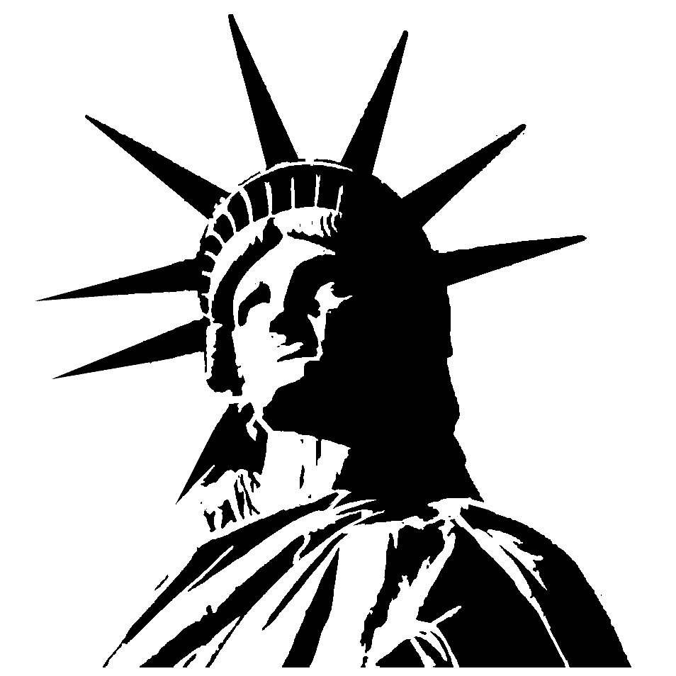 954x954 Statue Of Liberty Stencil Sp Stencils