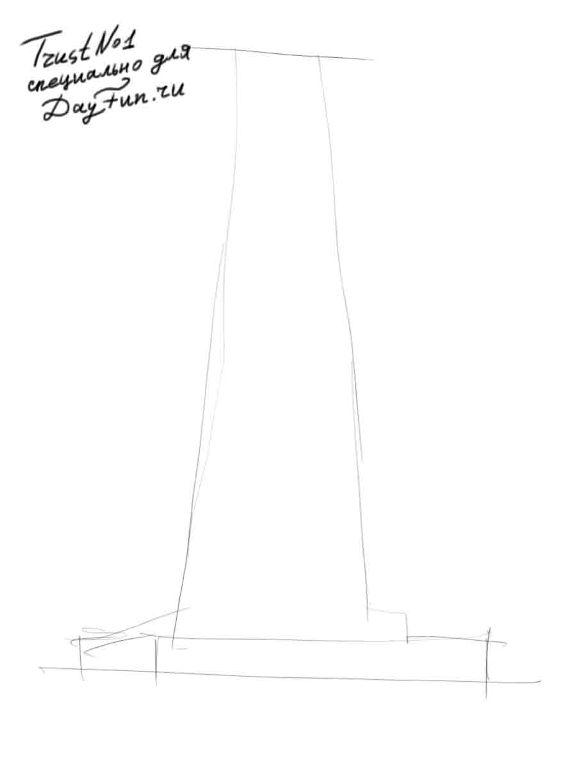 576x768 How To Draw The Statue Of Liberty Step By Step