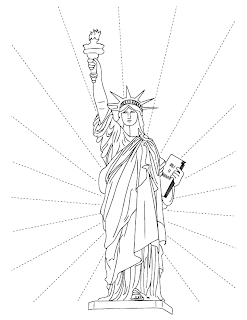 247x320 Statue Of Liberty Coloring Pages