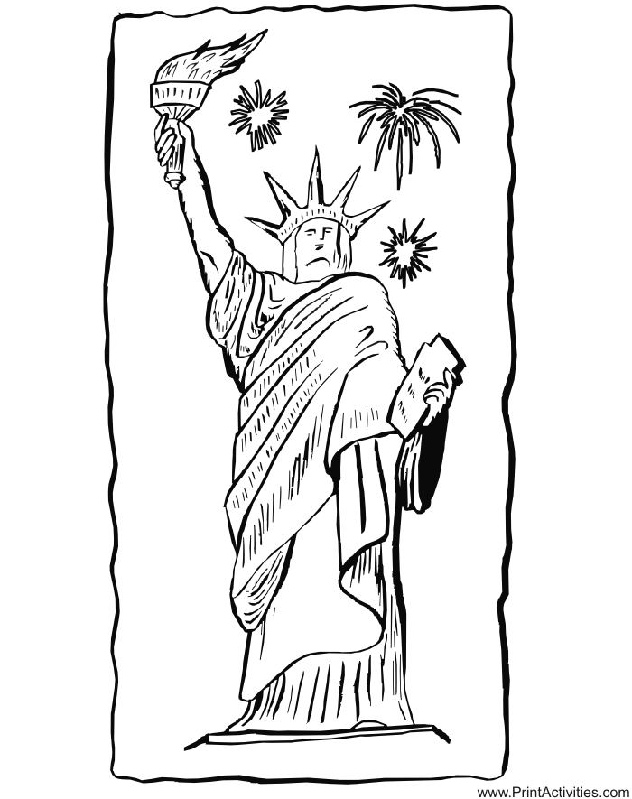 700x885 Statue Of Liberty Clipart Printable