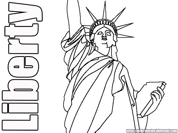 Statue Of Liberty Face Drawing at GetDrawings | Free download