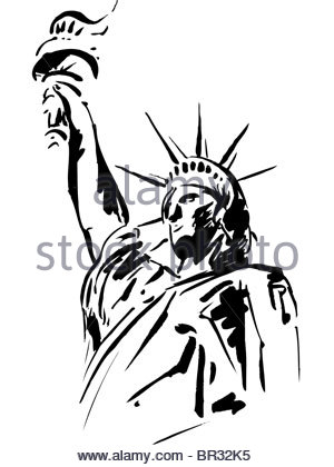 300x420 Statue Of Liberty Cartoon Stock Vector Art Amp Illustration, Vector