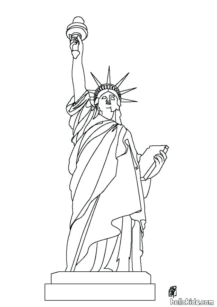 Statue Of Liberty Pencil Drawing at GetDrawings | Free download