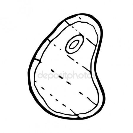 450x450 Round Beef Steak Flat Icon Stock Vector Everydaytemplate