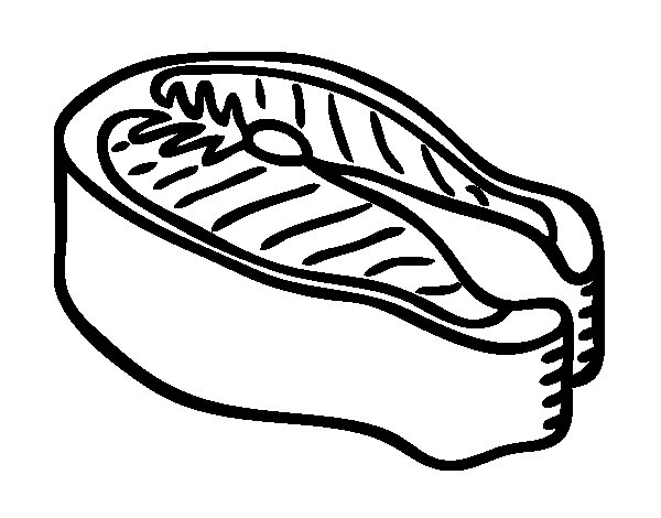 600x470 Steak Coloring Page Meat Coloring Pages Free Coloring Pages