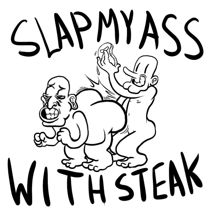 894x894 Steak Slap By Chongothedrawfriend