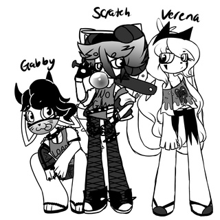 320x320 Squad Drawing With @thatonesatanicgoat @prudork @badgathecat Zero
