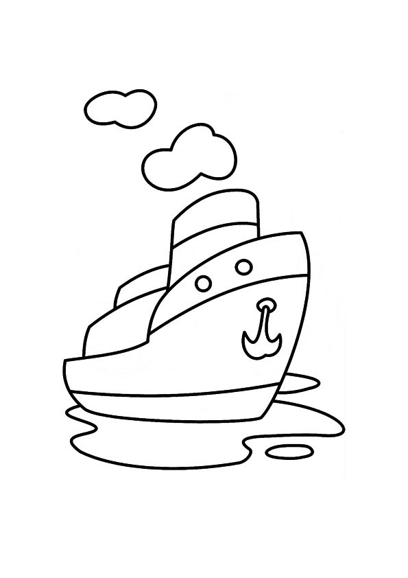 595x842 Steam Boat Coloring Pages Steam Boat Coloring Pages