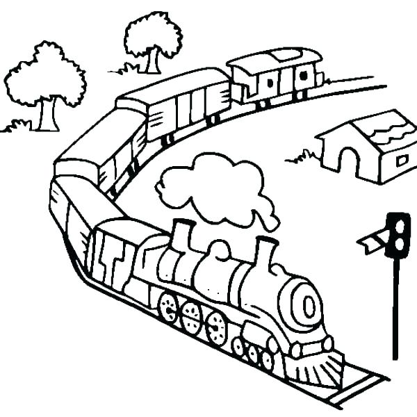 Steam Engine Train Drawing at GetDrawings | Free download