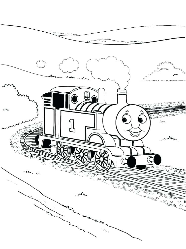 750x1000 Elegant Steam Locomotive Coloring Pages Free Download Trains