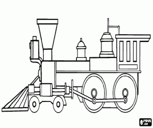300x250 Trains Coloring Pages Printable Games