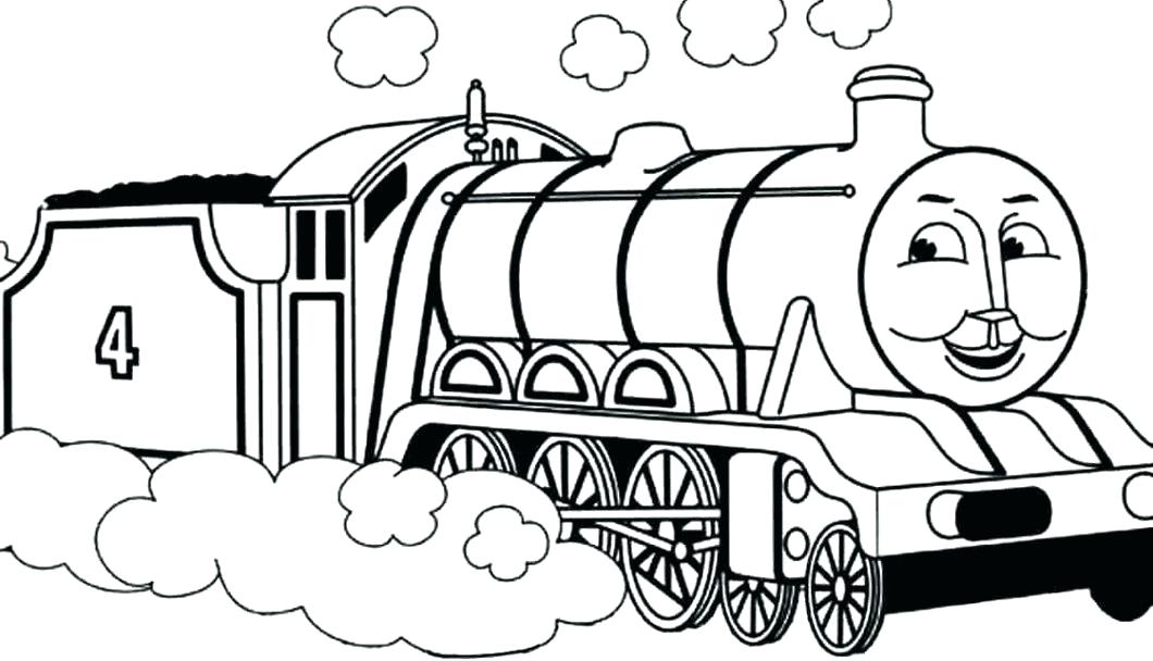 1060x608 Steam Engine Coloring Pages Train For Coloring The Train Coloring