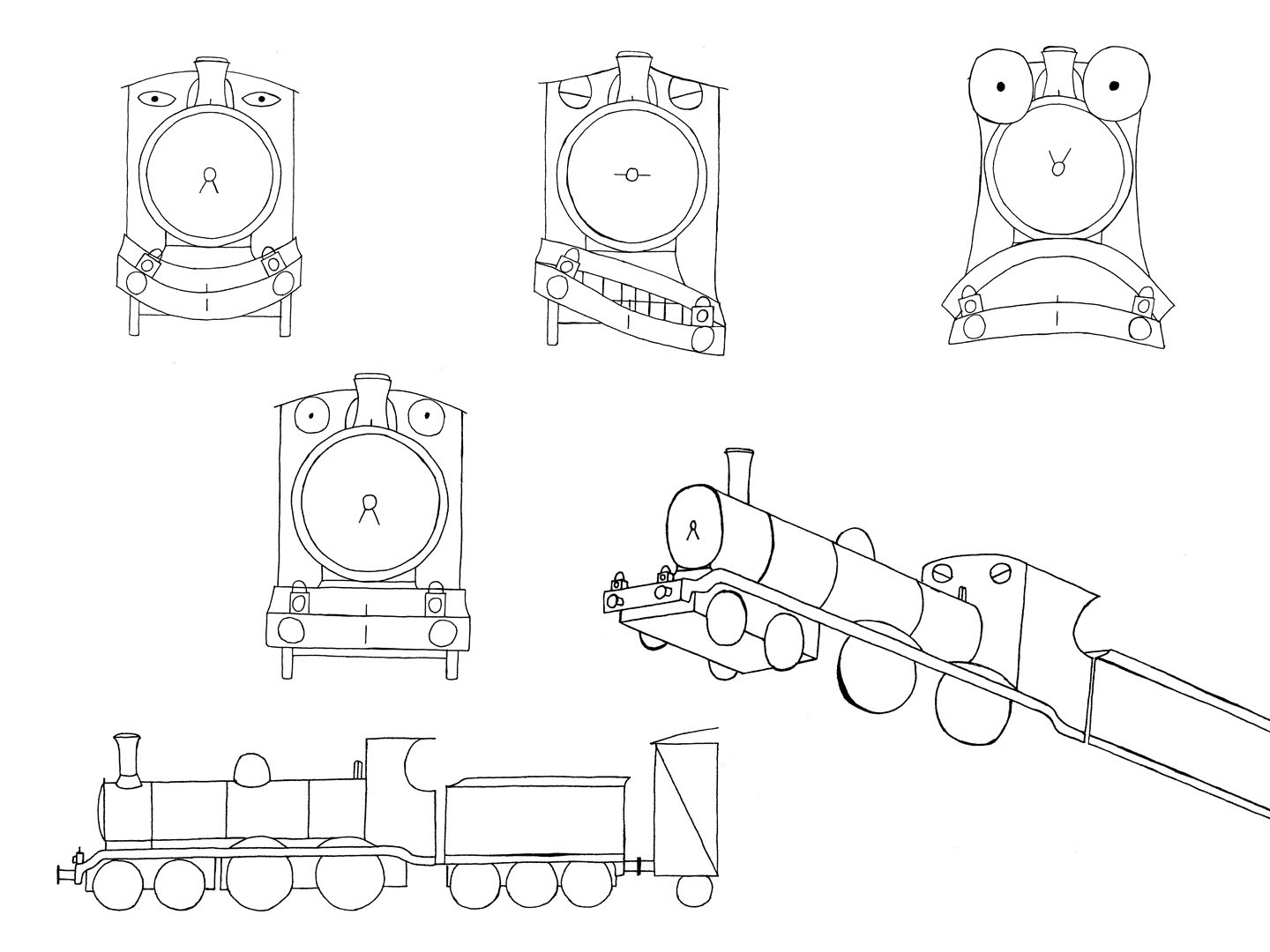 1440x1080 Dlncreative My Ghost Train Animation