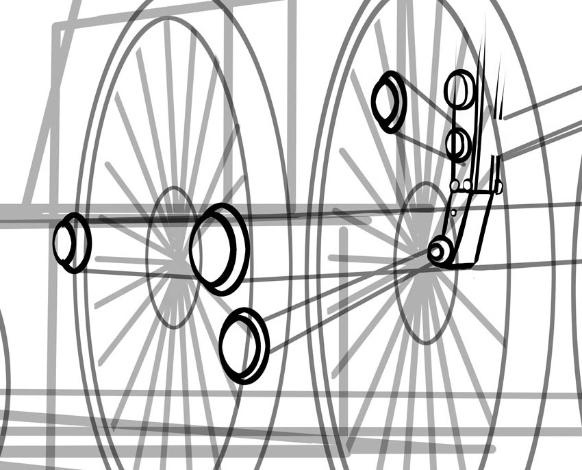 850x686 How To Draw A Classic Steam Locomotive From Scratch