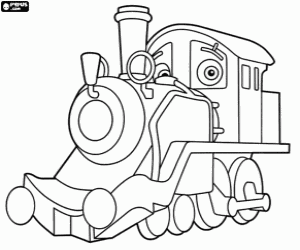 300x250 Steam Train Coloring Pages