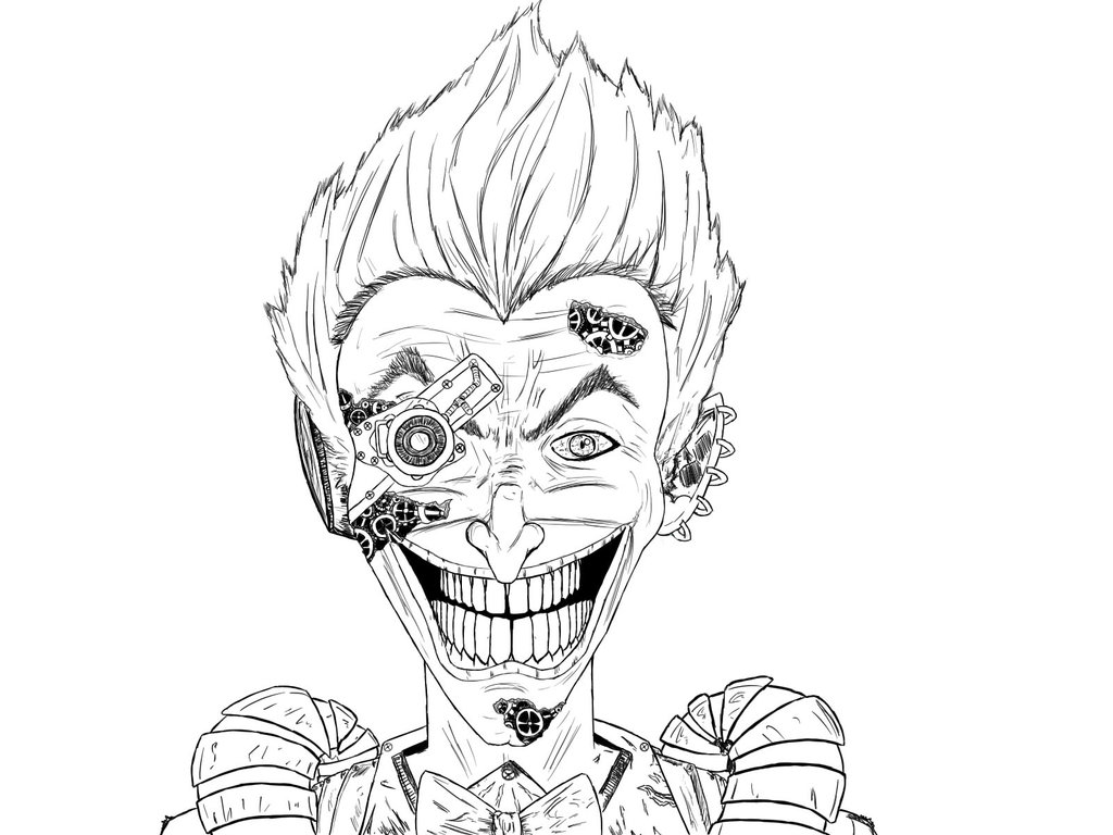 1024x768 Joker Steampunk [Version Non Colo] By Meyerart