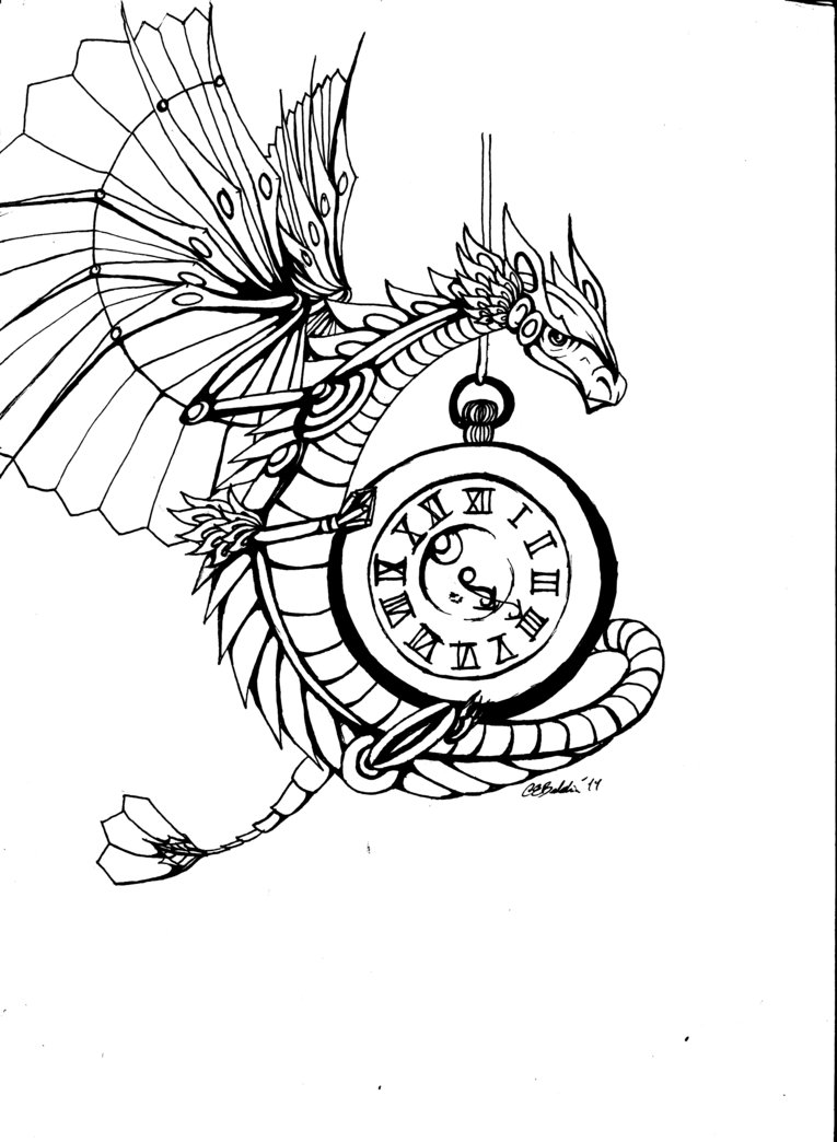 765x1044 Steampunk Dragon By Cit Cat Kate