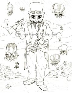 236x307 When Cats Fly Lord And Lady Milklush By Steampunkparliament