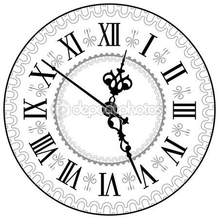 450x450 25 Images Of Steampunk Clock Face Template